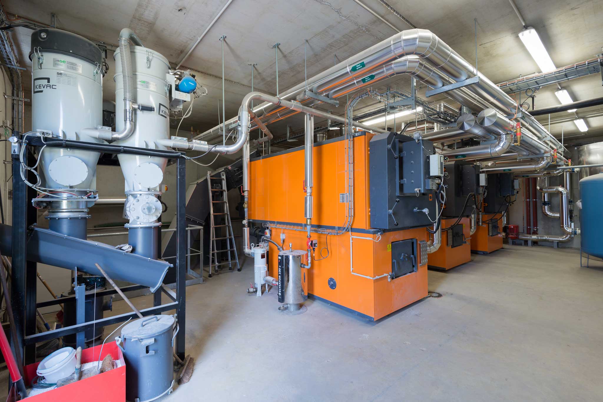 chaufferie biomasse avec réseau de chaleur à Bourmont (52)